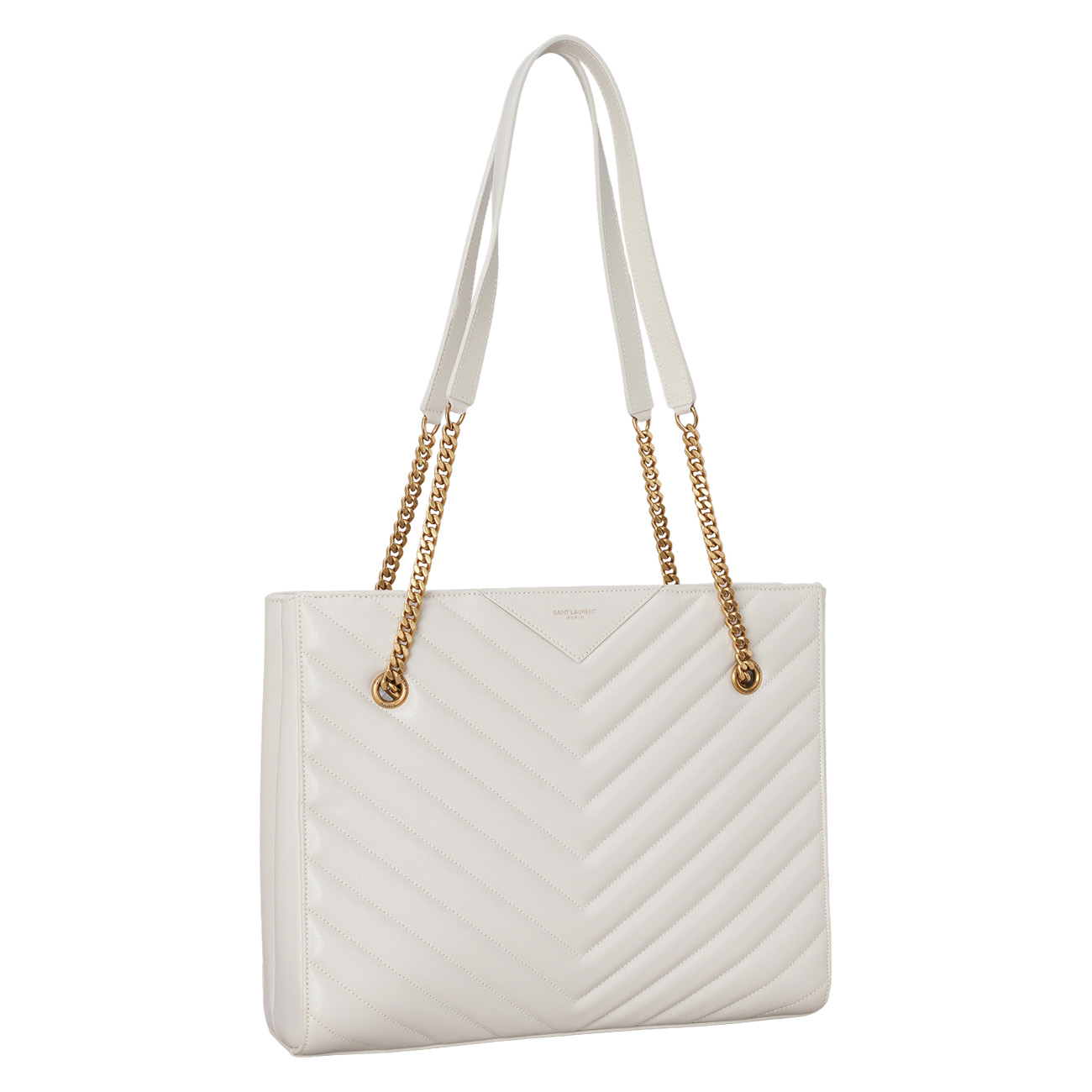 YVES SAINT LAURENT(USED)생로랑 568864 캐비어 트리베카 숄더백
